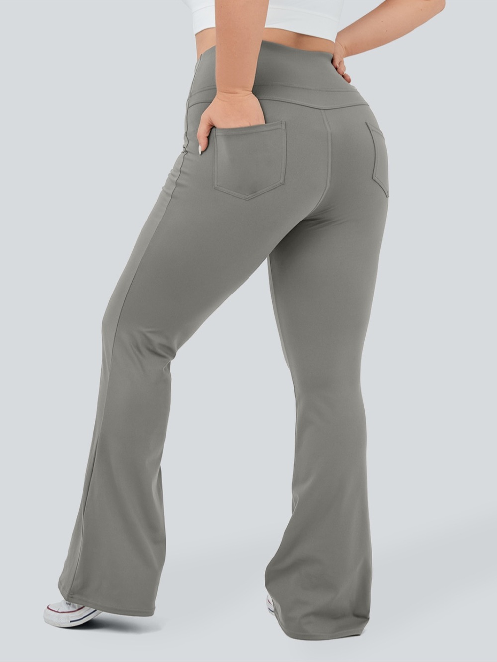 HALARA DayStretch High Waisted Pocket Flare Yoga Plus Size Leggings Size 3X/24W